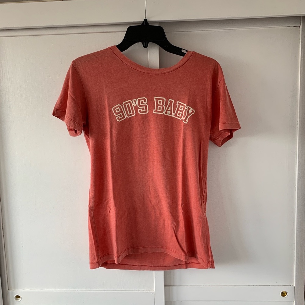 Cute & Comfy “90’s Baby” Tee • Size S • 90’s vintage style